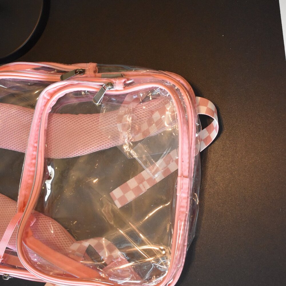 Clear Backpack NWOT - Picture 2 of 3